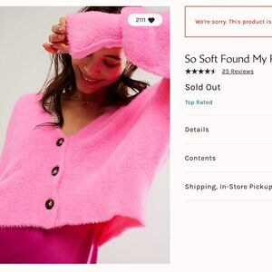 Free People So Soft Found My Friend Cardi